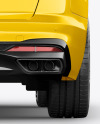 Station Wagon Mockup - Front View
