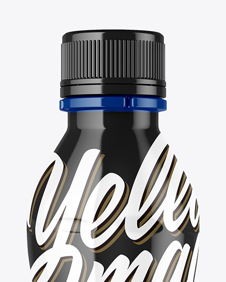 Glossy Bottle Mockup PSD #1