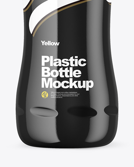 Glossy Bottle Mockup PSD #6