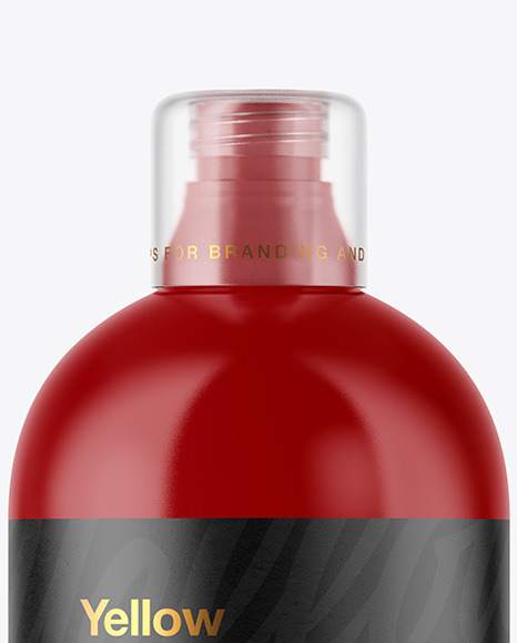 Glossy Cosmetic Bottle Mockup PSD #2