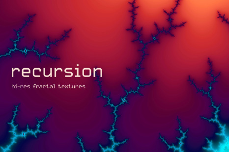 Recursion: Hi-res Fractal Textures