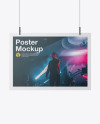 Matte A2 Poster Mockup
