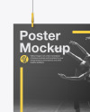 Matte A2 Poster Mockup
