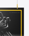 Matte A2 Poster Mockup