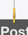 Matte A2 Poster Mockup
