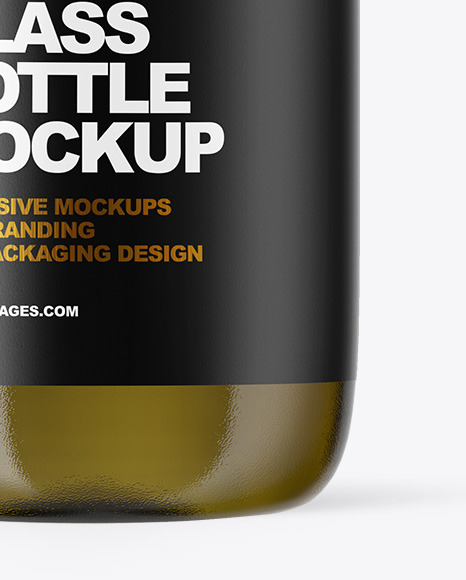 Download Antique Green Glass Oil Bottle Mockup In Bottle Mockups On Yellow Images Object Mockups Yellowimages Mockups