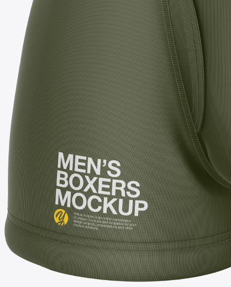 Men S Boxer Briefs Mockup In Apparel Mockups On Yellow Images Object Mockups