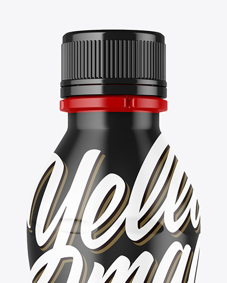 Matte Bottle Mockup PSD #1