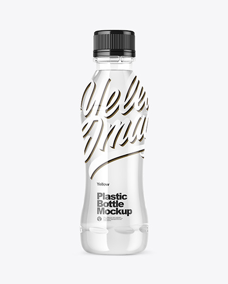 Clear Bottle Mockup PSD #4