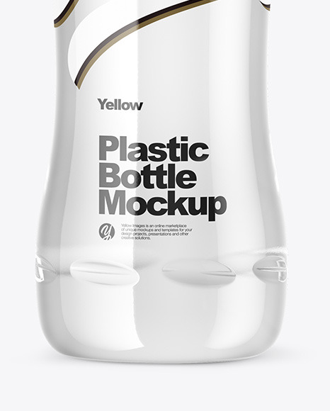 Clear Bottle Mockup PSD #6