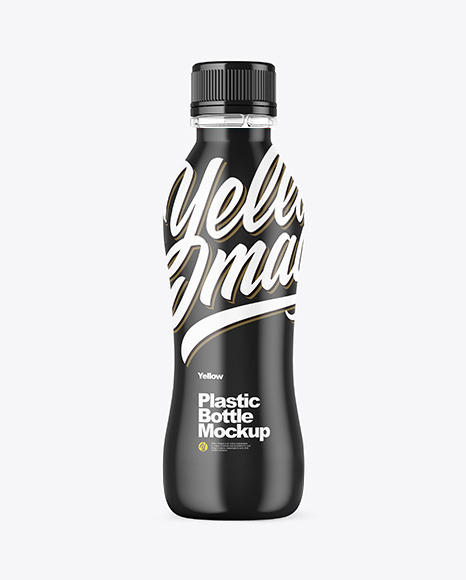 Clear Bottle Mockup PSD #2