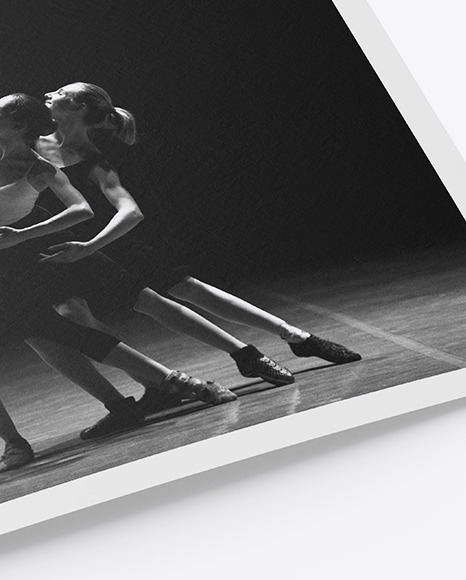 Paper A5 Postcard Mockup PSD #1