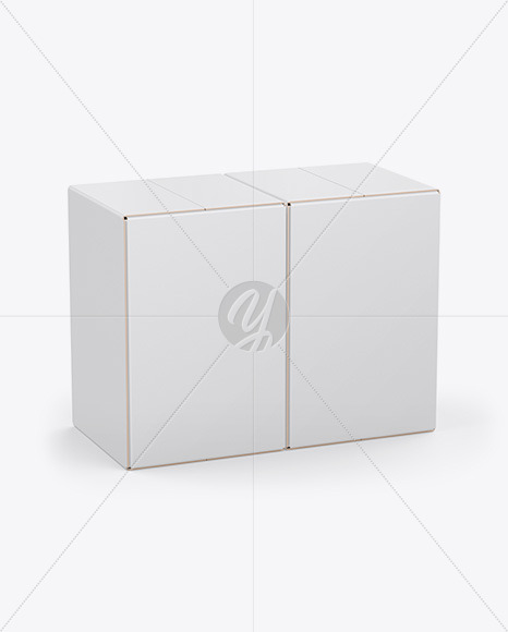 Two Paper Boxes Mockup PSD #1