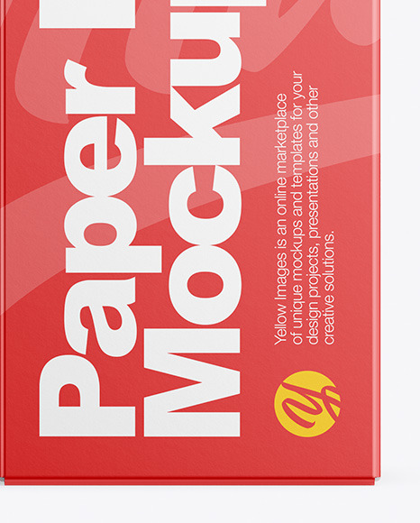 Two Paper Boxes Mockup PSD #4