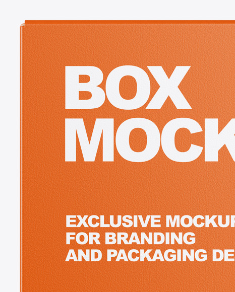 Paper Box Mockup PSD #3