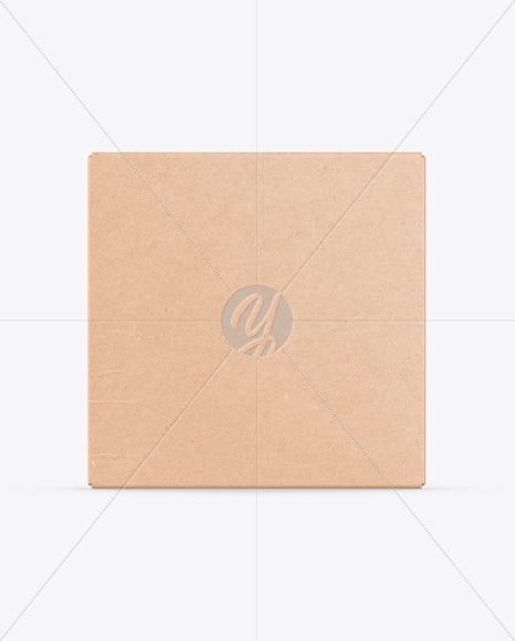 Download Kraft Paper Round Box Psd Mockup Yellowimages