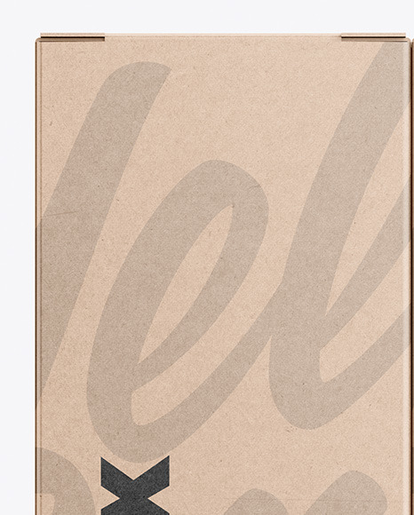 Two Kraft Boxes Mockup PSD #2