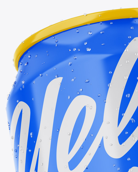 Glossy Can Mockup PSD #1