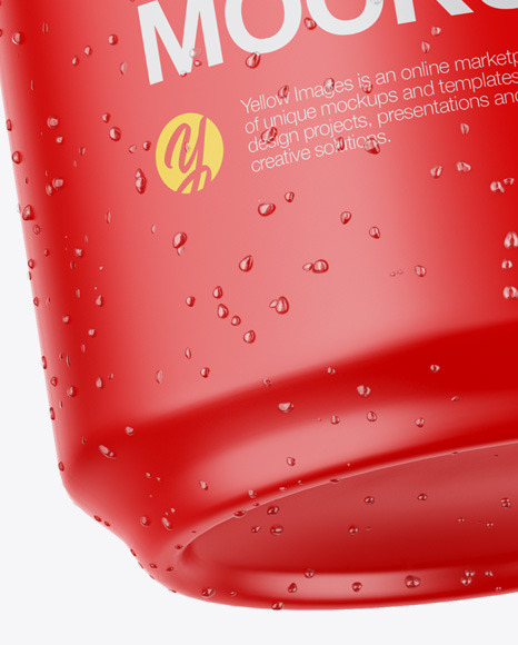 Matte Can Mockup PSD #6