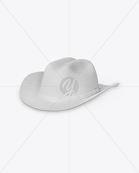 Download Fedora Hat Mockup in Apparel Mockups on Yellow Images ...