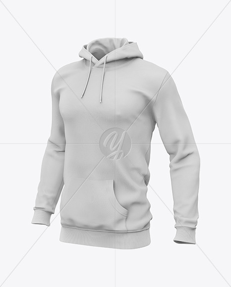 Download Melange Men S Hoodie Mockup In Apparel Mockups On Yellow Images Object Mockups