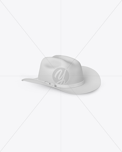 Fedora Hat Mockup In Apparel Mockups On Yellow Images Object Mockups