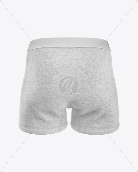 Download Melange Men's Boxer Briefs Mockup in Apparel Mockups on ...