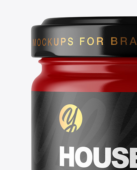 Glossy Jar Mockup