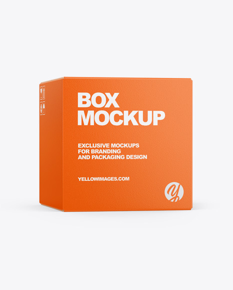 Download Paper Box Mockup In Box Mockups On Yellow Images Object Mockups PSD Mockup Templates