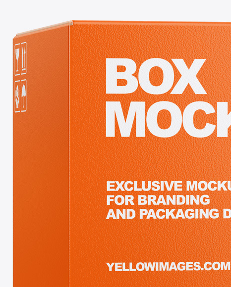 Paper Box Mockup PSD #2