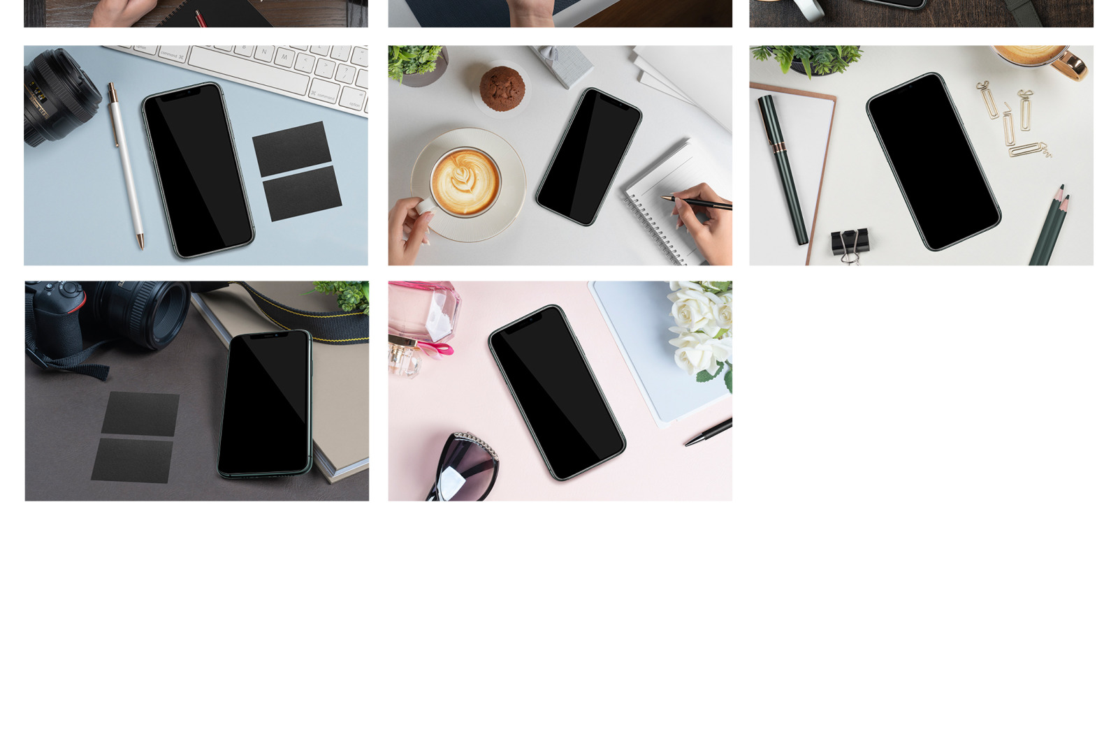 iPhone 11 Pro Display Mockups Pack of 71 on Yellow Images Creative Store