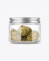 Weed Buds Jar Mockup