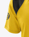Men’s Club Polo Shirt mockup (Half Side View)