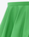 Download Skater Skirt Mockup Front Half Side View In Apparel Mockups On Yellow Images Object Mockups