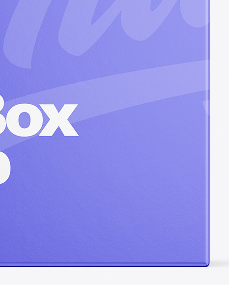 Paper Box Mockup PSD #5