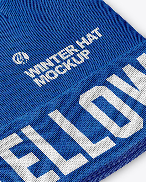 Download Winter Hat Mockup In Apparel Mockups On Yellow Images Object Mockups