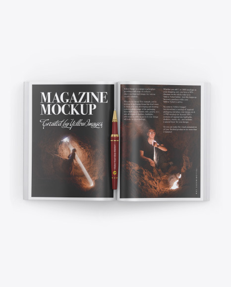 Download Mockup Psd Magazine Yellowimages