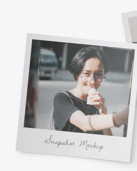 Snapshots Mockup PSD #3