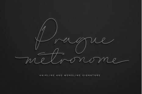 Prague Metronome Font