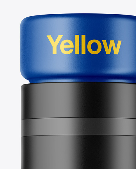 Matte Bottle Mockup PSD #2