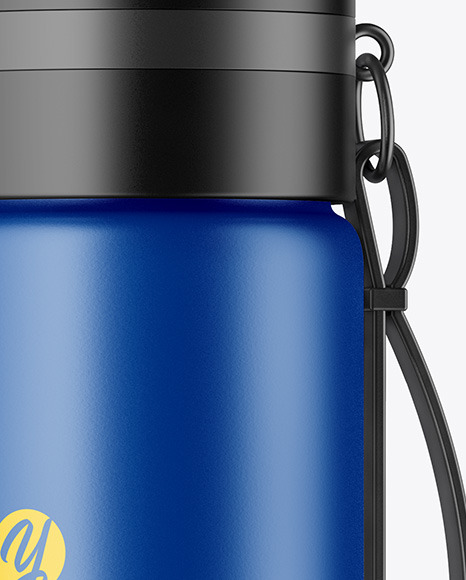 Matte Bottle Mockup PSD #1