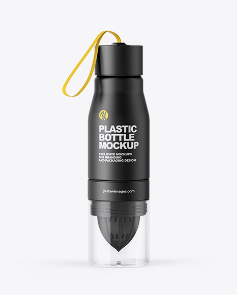 Download Matte Water Bottle Mockup In Bottle Mockups On Yellow Images Object Mockups PSD Mockup Templates