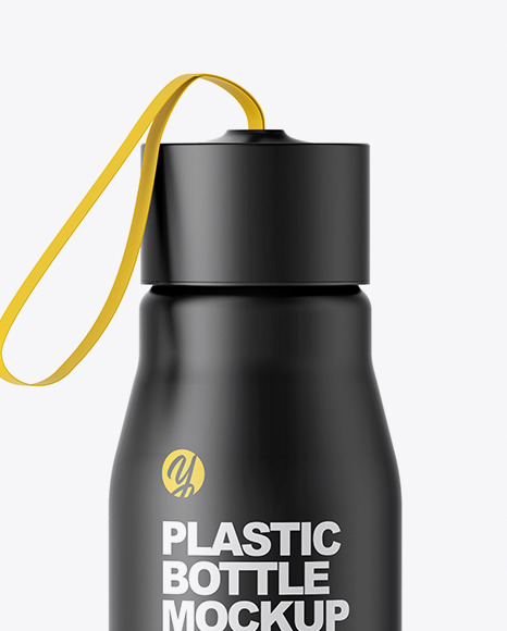 Download Matte Water Bottle Mockup In Bottle Mockups On Yellow Images Object Mockups PSD Mockup Templates