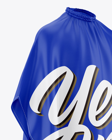 Download Glossy Cape Mockup in Apparel Mockups on Yellow Images ...