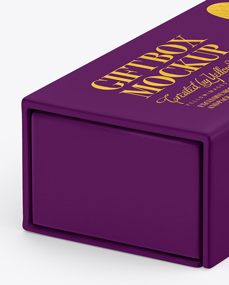 Download Matte Box Mockup In Box Mockups On Yellow Images Object Mockups