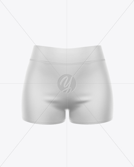 Download Women S Sport Shorts Mockup Front View In Apparel Mockups On Yellow Images Object Mockups