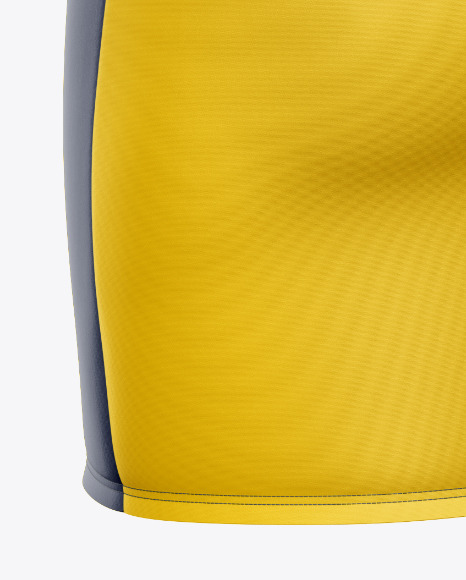 Women S Sport Dress Mockup Back Half Side View In Apparel Mockups On Yellow Images Object Mockups