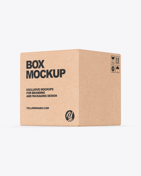 Download Carton Box Mockup Free Yellowimages