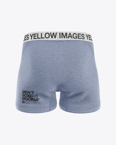 Download Melange Men's Boxer Briefs Mockup in Apparel Mockups on ...