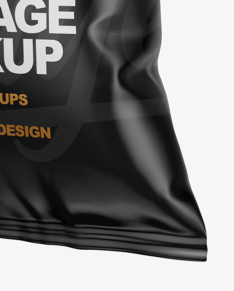 Matte Snack Package Mockup PSD #1
